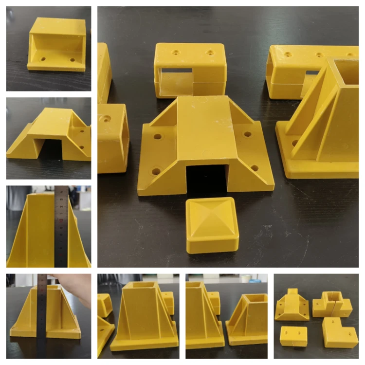 FRP Tube Fittings square tube FRP Tube Fittings square tube
